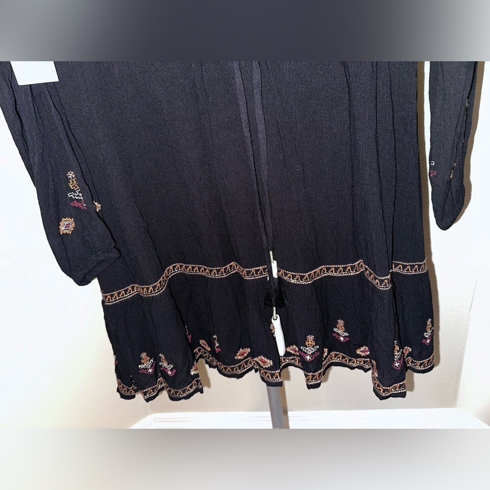 IDYLLWIND by Miranda Lambert Black Hurst Embroidered Mini Dress - Picture 4 of 13